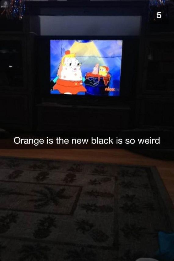 orange is the new black spongebob - Orange is the new black is so weird