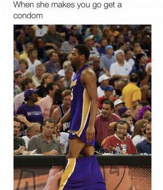 you got a condom meme - When she makes you go get a condom