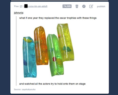 water wigglies - You youimanadult 74,029 publish johnvris what if one year they replaced the oscar trophies with these things and watched all the actors try to hold onto them on stage Source sayakakyouko