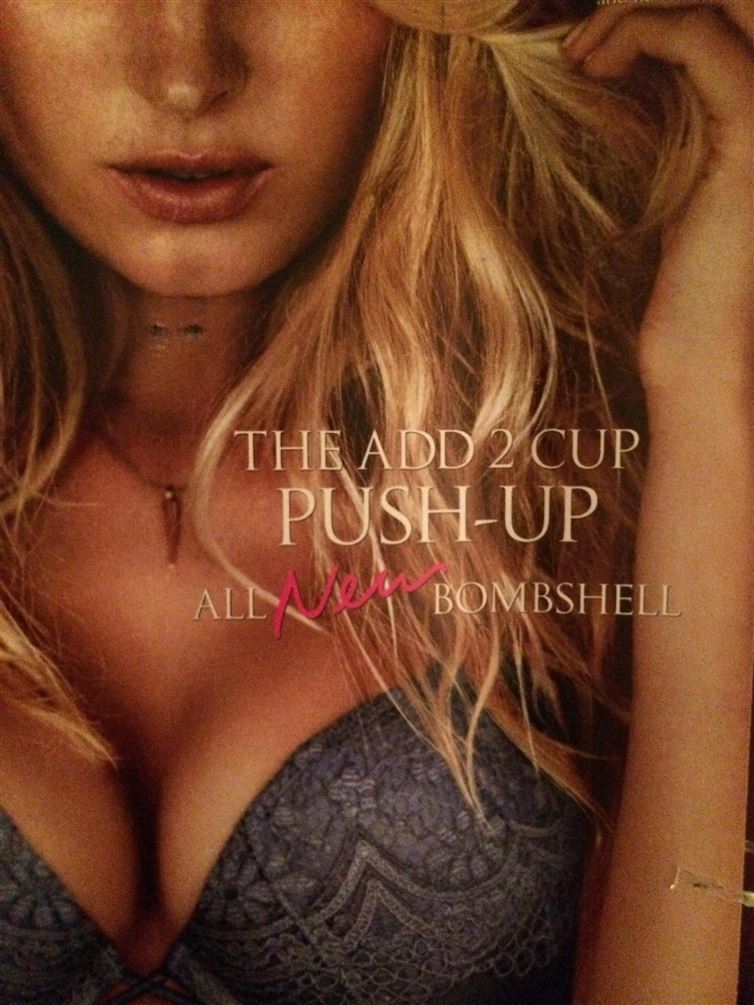 Elsa Hosk - The Add 2 Cup PushUp All Bombshell
