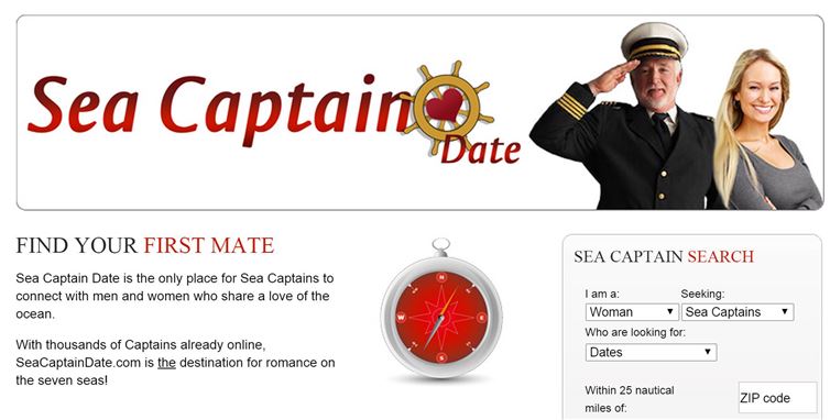 fashion accessory - Sea Captain Date Sea Captain Search Find Your First Mate Sea Captain Date is the only place for Sea Captains to connect with men and women who a love of the ocean. I am a Seeking Woman Sea Captains Who are looking for Dates With thousa