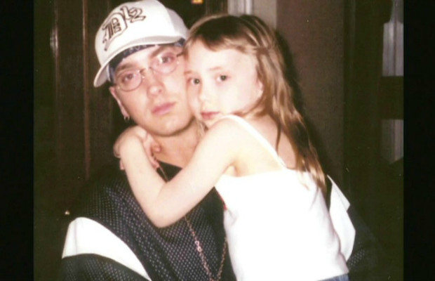 Eminem lied to his baby’s momma, Kim, and said they were going to Chuck E. Cheese in order to record Hailie’s (his daughter) part for the song “’97 Bonnie & Clyde.”