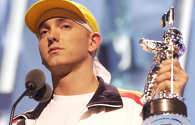 He toned down the shock value on The Eminem Show to prove he could sell records without it.