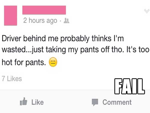 Friday Facebook Fails