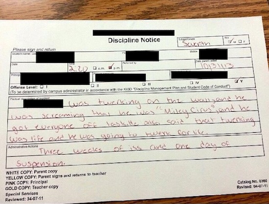 Animated Detention Slip Trophy Detention Slips Gallery | EBaum's