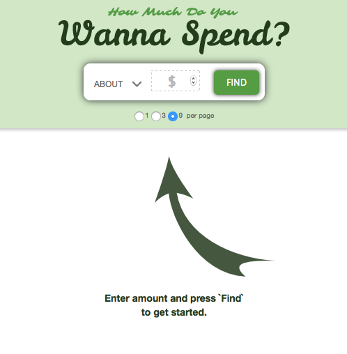 Wanna Spend – This site helps you find original gifts at, or around, specific prices!