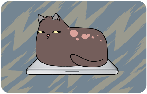 Sitting on Your Computer When You Need to Work:
“Experts” say: Cats like warm places, and your laptop is warm.