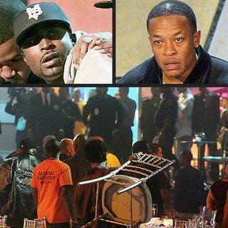 In 2004, Suge Knight paid someone $5,000 to attack Dr. Dre at the Vibe Awards asking for an autograph. Dr. Dre was not injured.