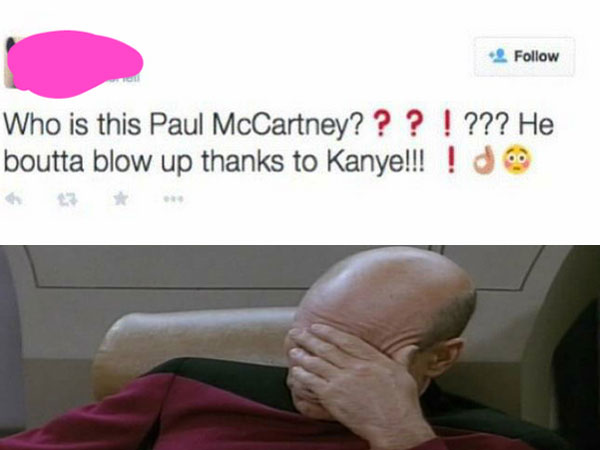 shoulder - 2 Who is this Paul McCartney? ? ? ! ??? He boutta blow up thanks to Kanye!!! ! doo