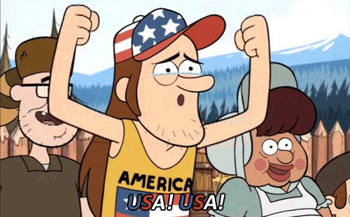AMERICA ONLY DESERVES THE BEST GIFS