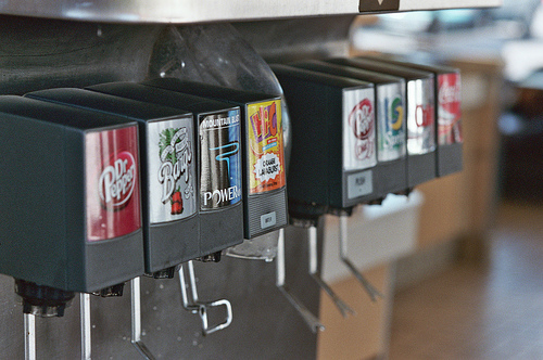 48% of soda fountains found in fast food establishments contain bacteria that grew in fecal matter.