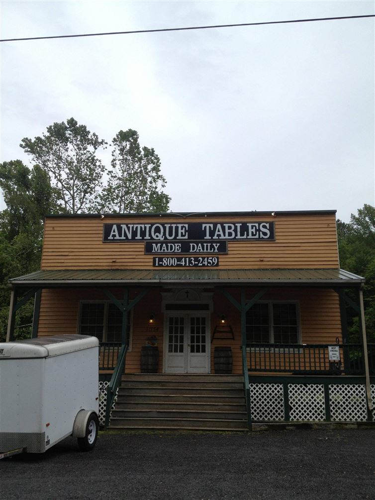 antique tables made daily