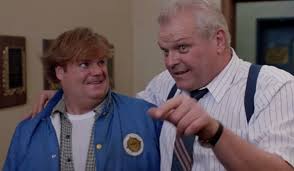Chris Farley’s father owned an oil company in Madison, WI called Scotch Oil Co and Chris’ first job was working with his father when he graduated from college.