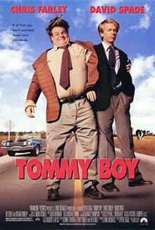 The first film where he was starred in a major role was Tommy Boy.