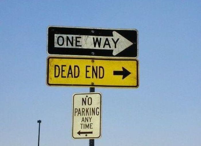 manhattan signs - One Way | Dead End No Parking Any Time