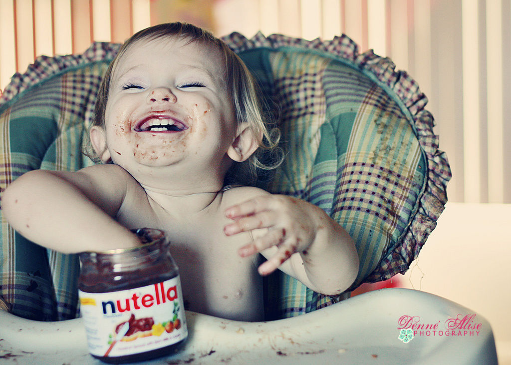 The amount of Nutella produced in a year could wrap around the world 1.4 times.