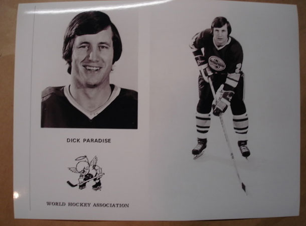 art - Dick Paradise World Hockey Association