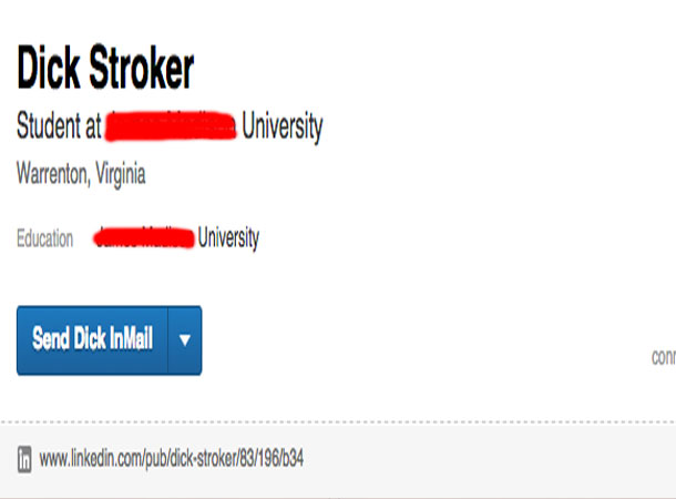 diagram - Dick Stroker Student at Warrenton, Virginia University Education University Send Dick In Mail coni