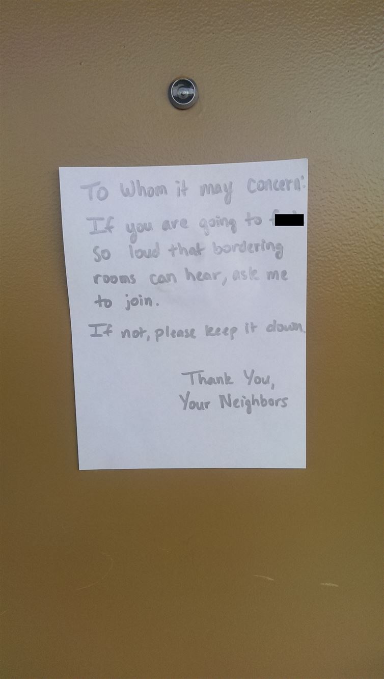 Ways To Tell The Neighbors The Sex Got Too Loud