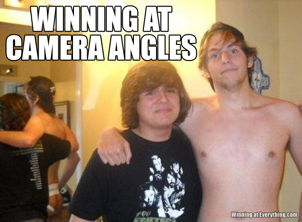 angles are everything - Winning At Camera Angles audith Winning at Everything.com