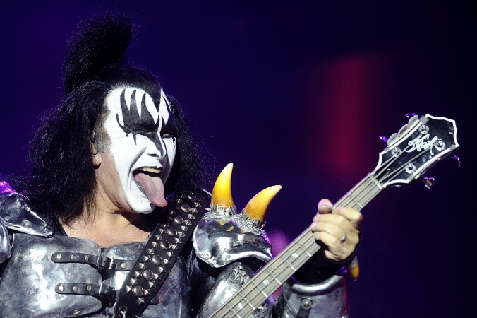 Gene Simmons -  This rock and roll idol insured his iconic tongue for $1 million dollars.