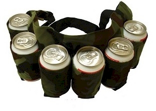 Beer Holster
Prepare to be locked and loaded at the next party.