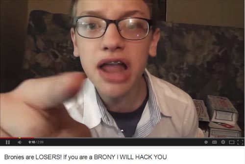 youtube no chill poetry memes - Il 2019 Bronies are Losers! If you are a Brony I Will Hack You