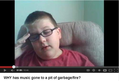 youtube born in the wrong generation kid - D Why has music gone to a pit of garbagefire?