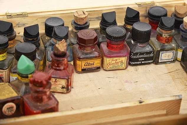 These bottles were all still intact, many of which still had their contents inside.