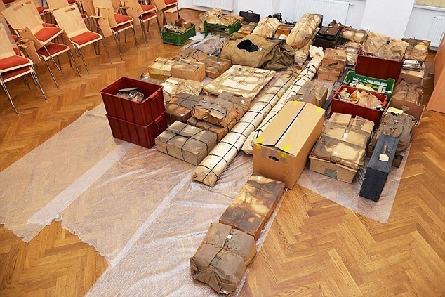 Technically, the building now belongs to the Czech government, and thus, the objects aren't in Rudi's possession. Now, the items are going to be stored in the local Usti nad Labem museum.