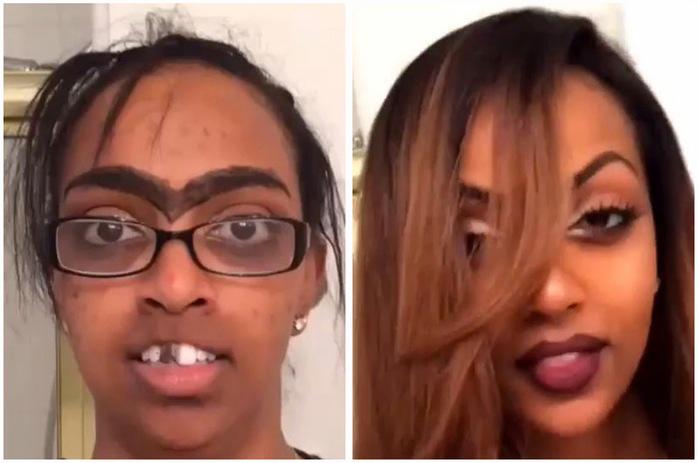 'Don't Judge Me Challenge' on Twitter.  Women posted their ugly photos on social media to create awareness against body shaming. Many people find it offensive.