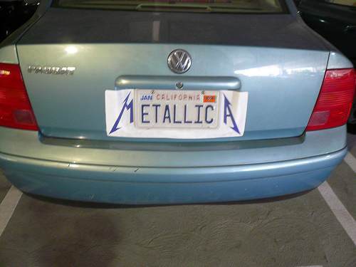 21 Witty License Plates