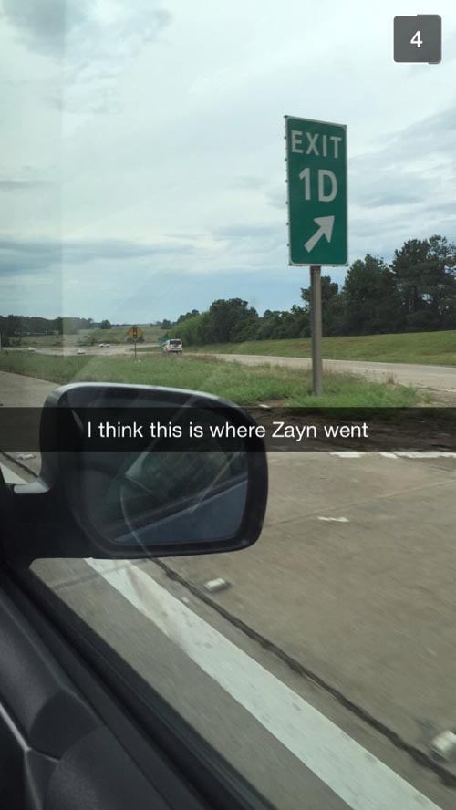 exit 1d meme - Exit I think this is where Zayn went