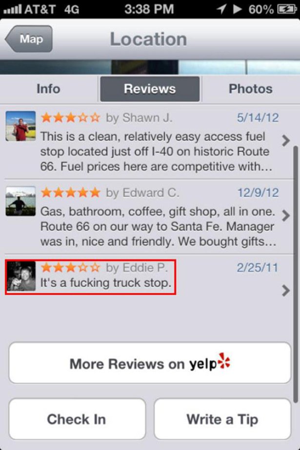 The Least Helpful but Hilarious Yelp Reviews