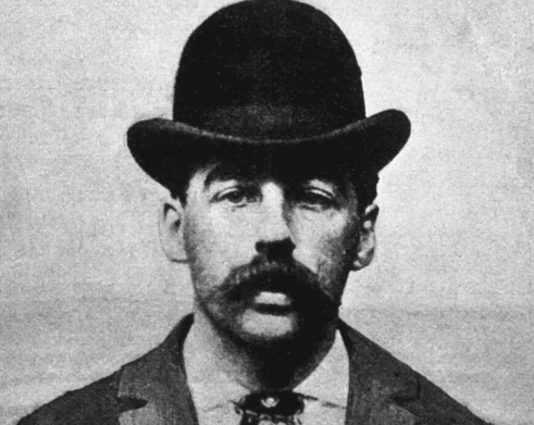 HH Holmes:
“Take your time. Don’t bungle it.”