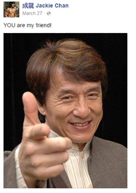 31 Times Jackie Chan Proved He Has The BEST Facebook Page