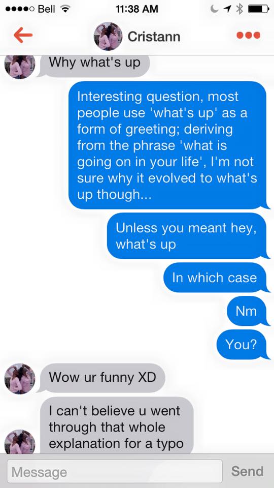 Tinder Grammar Nazis