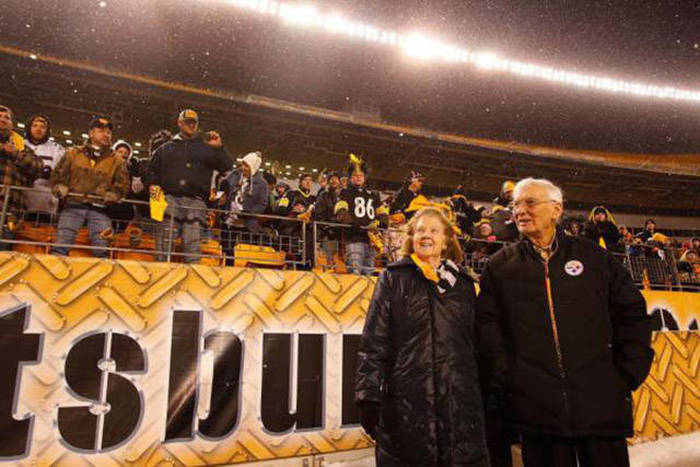 Pittsburgh Steelers - Dan Rooney - The team was inherited from Dan's father who started the team in 1933 with just $2500.