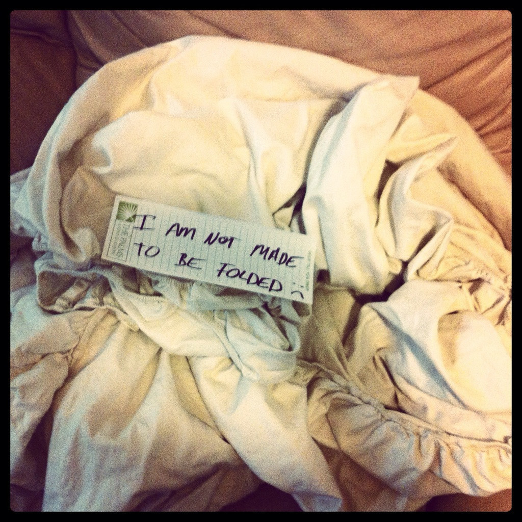 husband humor - I Am Not Made To Be Folded