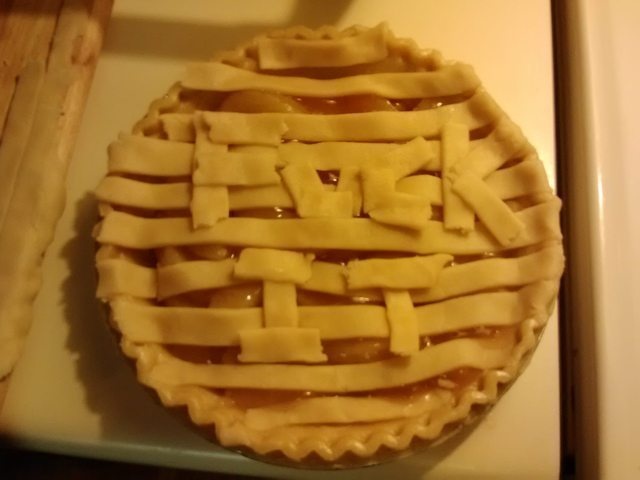 funny apple pie