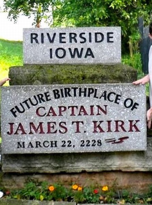 riverside - Riverside Towa Hplace Of Gure Birthpla Fu Captain Of James T. Kirk