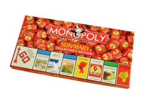 Sun-Maid Raisin Monopoly