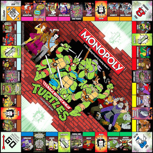 Classic Teenage Mutant Ninja Turtles Monopoly