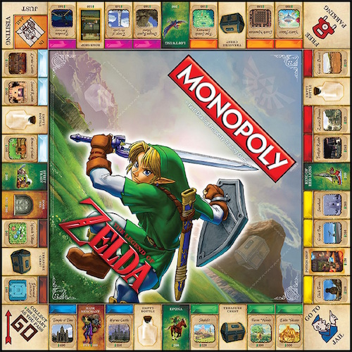 The Legend of Zelda Edition Monopoly