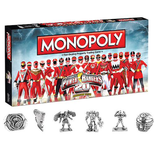 Power Rangers 20th Anniversary Edition Monopoly