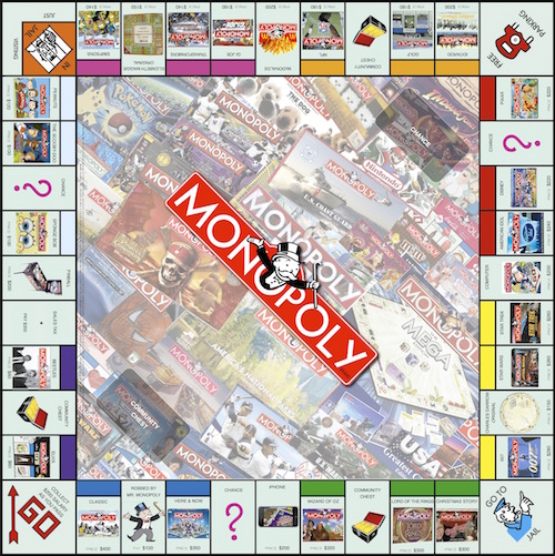 Obscure Versions of Monopoly Edition Monopoly