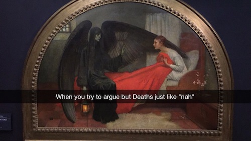 young girl and death marianne stokes - 5555555 When you try to argue but Deaths just "nah"