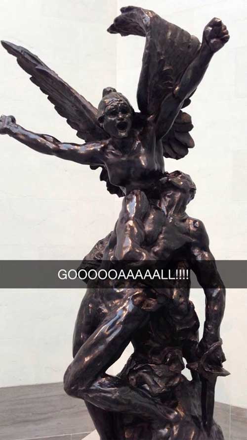 statue - Goooooaaaaall!!!!