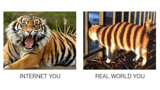 Internet You Vs. Real You