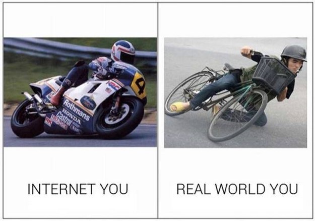 Internet You Vs. Real You